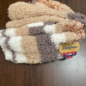 Dearfoams Cozy Comfort Crew Socks